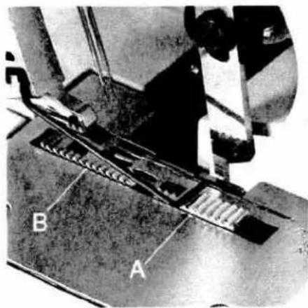 PFAFF hobbylock 4762 - Sewing foot pressure - 1