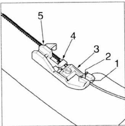 PFAFF hobbylock 4762 - Setting the machine - 1