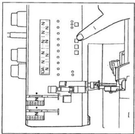 PFAFF hobbylock 4860 - Symbols below the display: - 2