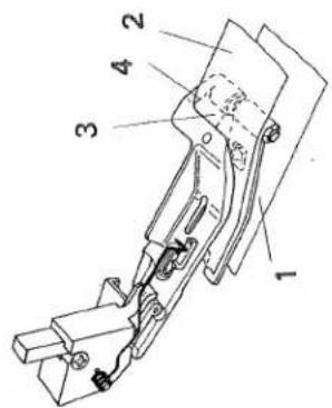 PFAFF hobbylock 4860 - Inserting the fabrics: - 1