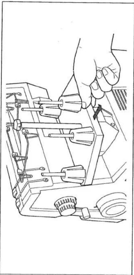 PFAFF hobbylock 4860 - To insert: - 1