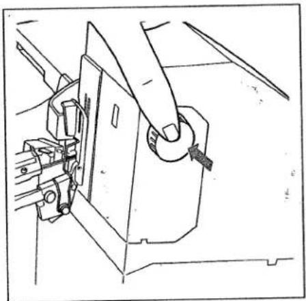 PFAFF hobbylock 4860 - Setting the seam width - 3