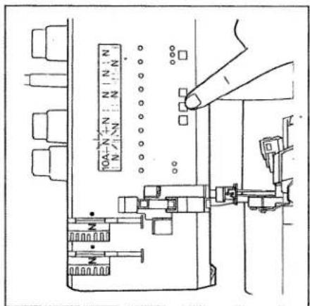 PFAFF hobbylock 4860 - Entering new data - 2