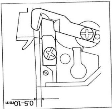 PFAFF hobbylock 4860 - Switch main switch off - 3