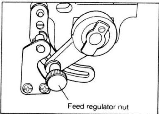 PFAFF hobbylock 774 - b. Adjusting the stitch length - 1