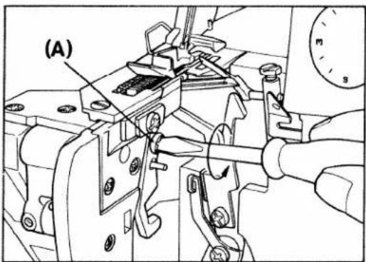 PFAFF hobbylock 774 - To set the cutting position: - 1