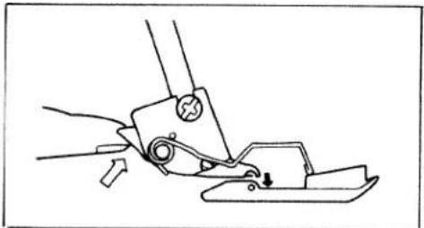 PFAFF hobbylock 774 - - Roll hemming foot - 2