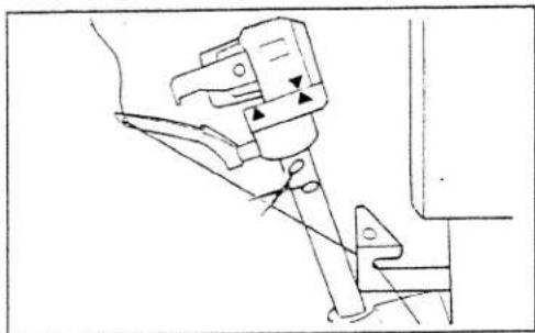 PFAFF hobbylock 787 - Engaging the converter (HL 788) - 1
