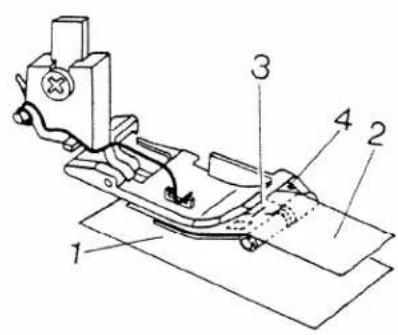 PFAFF hobbylock 787 - Thread spool support - 1