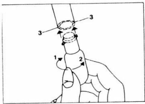PFAFF hobbylock 794 - Changing the light bulb: - 1