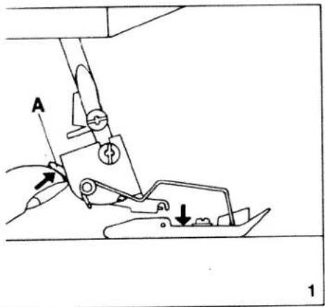 PFAFF hobbylock 794 - Adjusting seam width: - 2