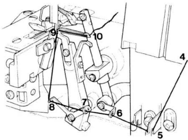 PFAFF hobbylock 794 - 4-thread double overedge seam - 3