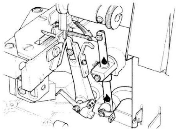 PFAFF hobbylock 794 - Cleaning thread tensions: - 2