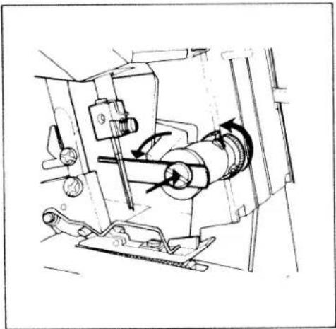 PFAFF hobbylock 794 - Changing needles - 1