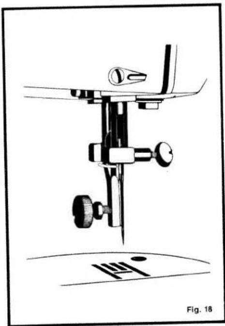 PFAFF kayser 44 - Setting the stitch width for zigzag sewing - 1