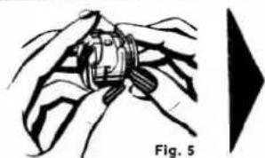 PFAFF kayser 44 - Winding the bobbin - 2