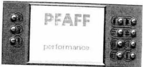 PFAFF performance 2056 - Instructions on operating your Pfaff performance 2054 - 1