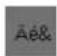 PFAFF performance 2058 - Functions in the alphabet sequence menu - 2