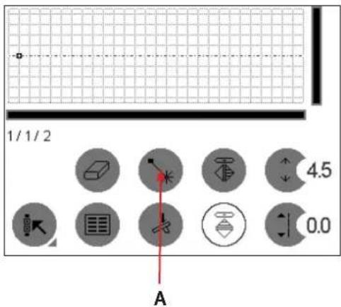PFAFF performance 2058 - Add existing stitches - 1