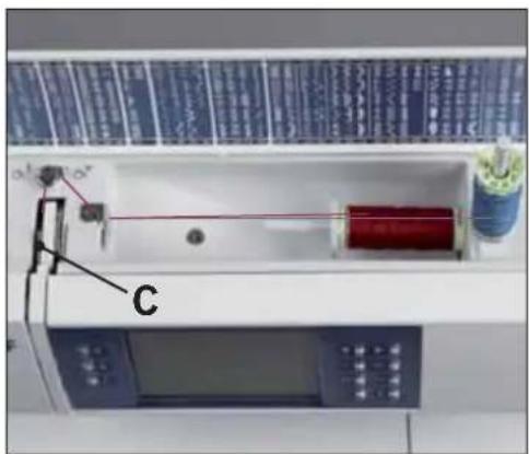 PFAFF performance 2058 - Turn off the on/off switch - 1