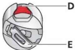 PFAFF performance 2058 - Inserting the bobbin - 2