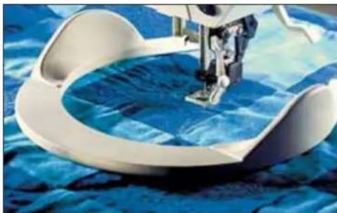 PFAFF performance 2058 - Free-motion stippling - 2