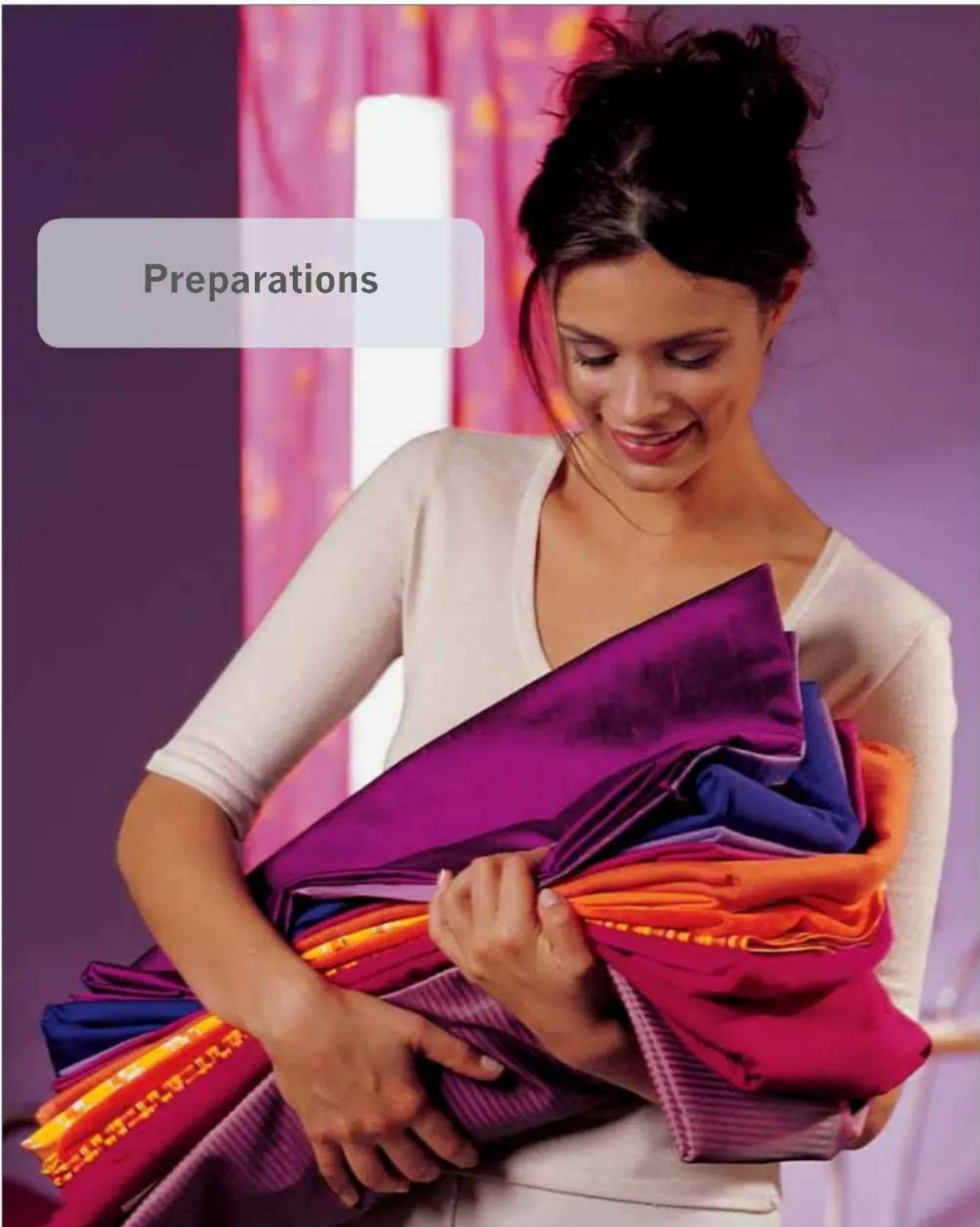 PFAFF performance 2058 - Arranging the accessories - 2