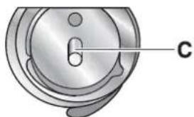PFAFF performance 2058 - Inserting the bobbin - 1