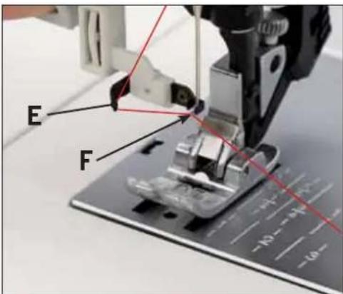 PFAFF performance 2058 - Integrated needle threader - 1