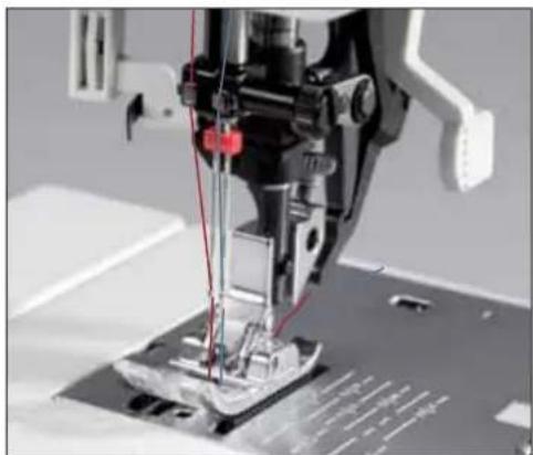 PFAFF performance 2058 - Turn off the on/off switch - 1