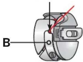 PFAFF select 1528 - Removing the bobbin case - 4