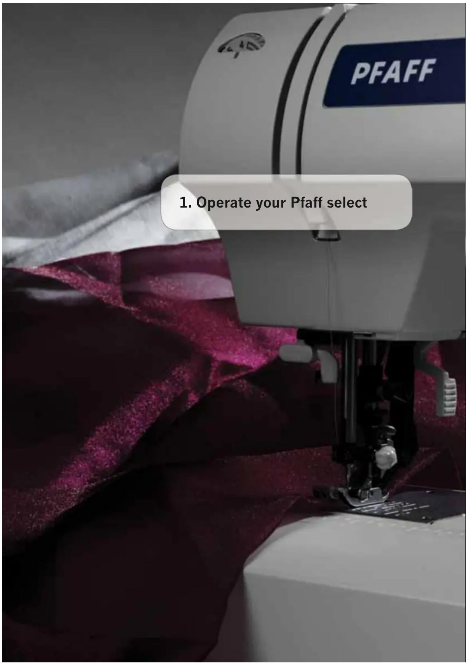 PFAFF select 1528 - Stretch stitches - 9