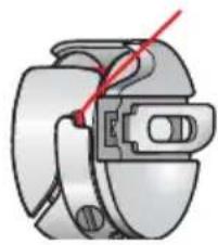 PFAFF select 1540 - Inserting the bobbin - 1