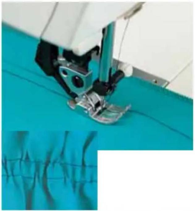 PFAFF select 1540 - Smocking effect with elastic threads - 1