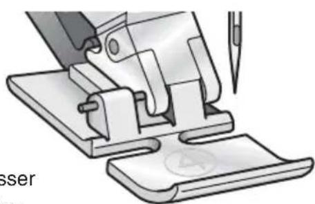 PFAFF select 1540 - Sewing on zippers - 2