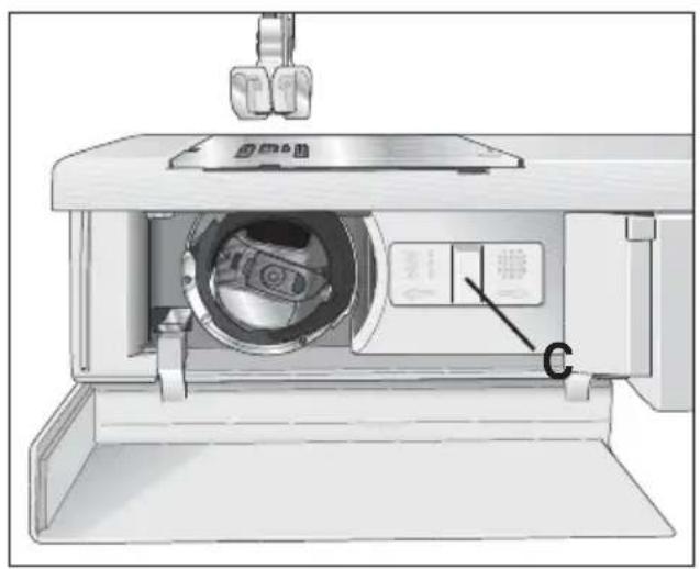 PFAFF select 2.0 - Setting the needle thread tension - 1