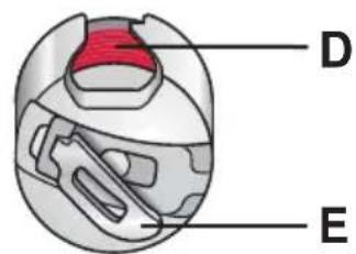 PFAFF select 2.0 - Removing the bobbin case and bobbin - 6