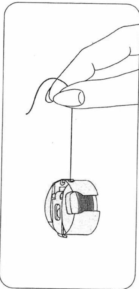 PFAFF tipmatic 1019 - The correct lower tension - 4