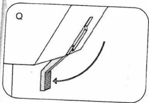 PFAFF tipmatic 1019 - Thread cutter - 3