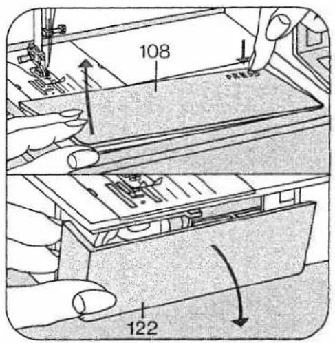 PFAFF tipmatic 1019 - Changing the needle - 1