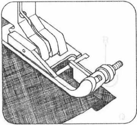 Technical line drawing of a mechanical assembly with no visible text or symbols.