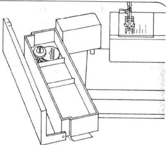 Technical line drawing of a mechanical assembly with no visible text or symbols