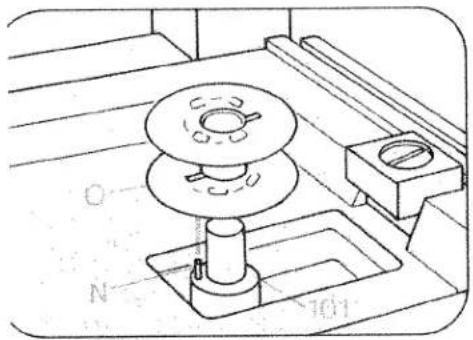 PFAFF tipmatic 1115 - Elementi di comando della macchina per cucire - 10
