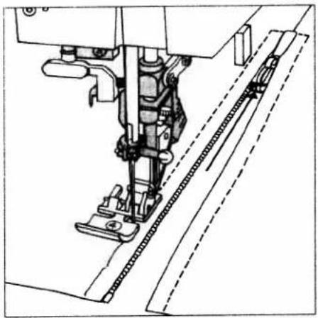 PFAFF tipmatic 6110 - Inserting zippers concealed on both sides - 1