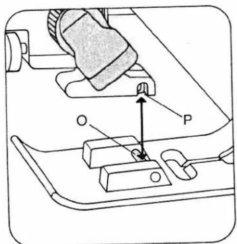 PFAFF tiptronic 1067 - Changing the sewing foot - 3
