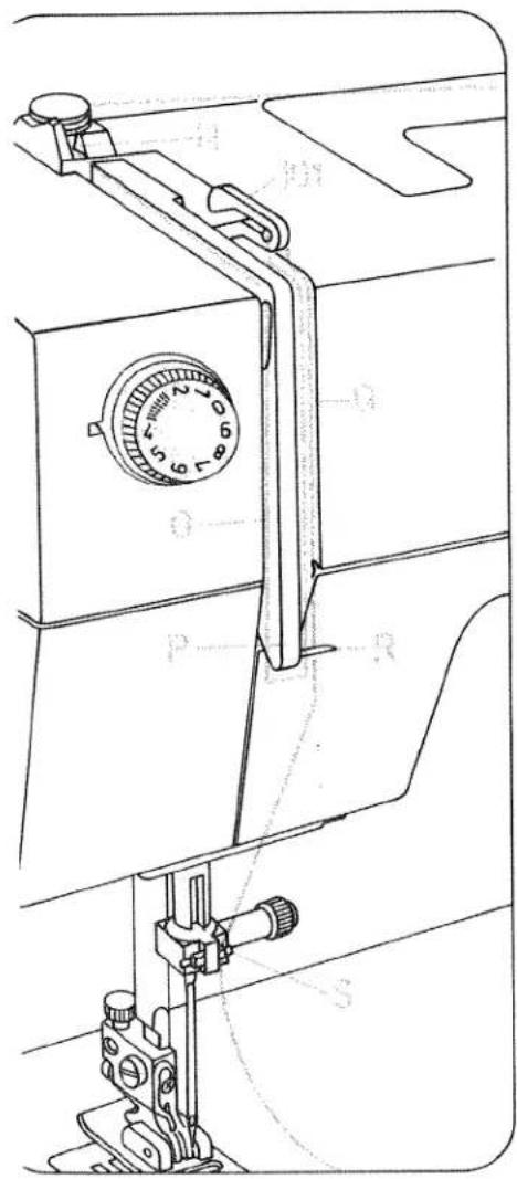PFAFF varimatic 6086 - Viltschijfjes inzetten - 5