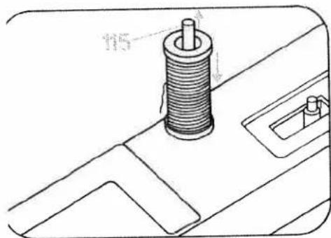 PFAFF varimatic 6089 - Spoelen voorbereiden - 6