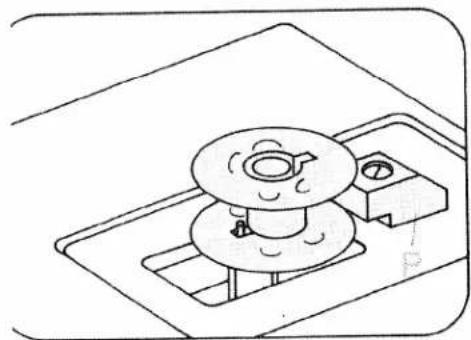 PFAFF varimatic 6089 - Spoelen voorbereiden - 4