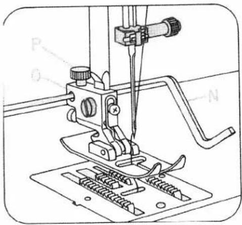 PFAFF varimatic 6089 - Naaivoeten (standaard accessoires) - 1