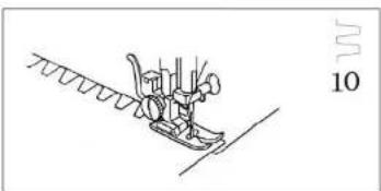 PRIMERA NM 7081 - Gesloten overlocksteek - 1